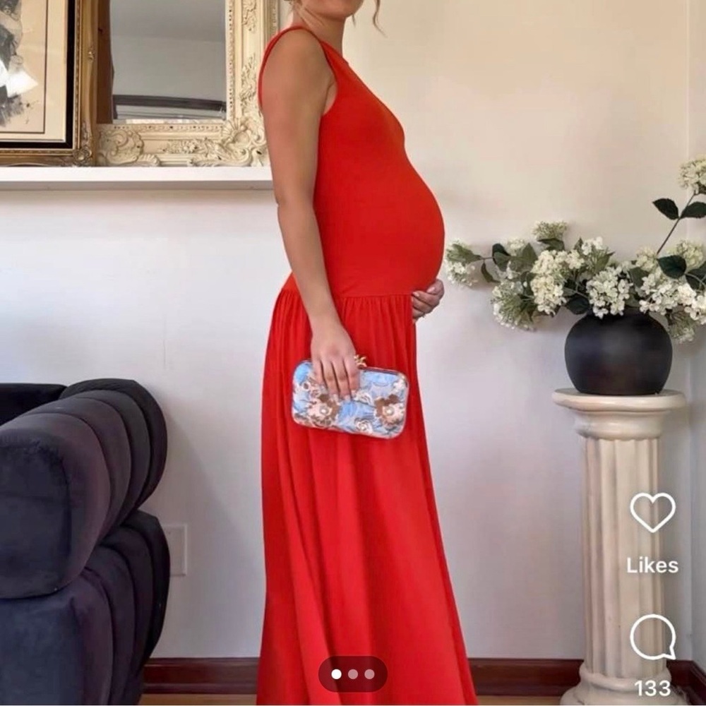 Vici One Shoulder Red Dress